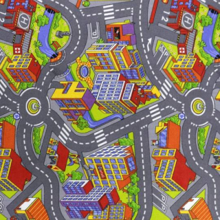 Metrážny koberec Big City 97 mesto